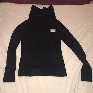 Victoria secret neck sweater with thumb holes